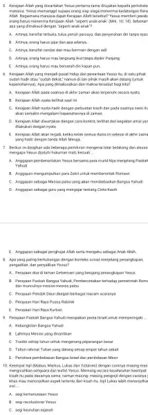 Kerajaan Allah yang diwartakan Yesus pertama-tama ditujukan kepada pertobata manusia. Yesus memanggil supaya orang siap siaga menerima kedatangan Kera Allah. Bagaimana manusia dapat Kerajaan