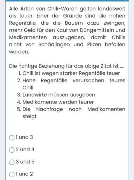 Alle Arten von Chili-Waren gelten landesweit als teuer. Einer der Gründe sind die hohen Regenfälle, die die Bauern dazu zwingen, mehr Geld für den