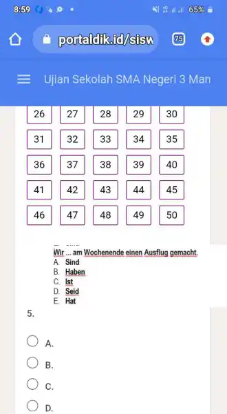 portaldilkilid/sisu (25) Ujian Sekolah SMA Negeri 3 Man 26 27 28 29 30 31 32 33 34 35 36 37 38 39 40 41