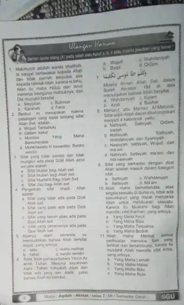 1. Makmuroh adalah wanita shalihah la sangat bertawaka kepada Allah dan tidak pernah berputus asa kepada rahmat Allah tahu. Allah itu maha Hidup dan