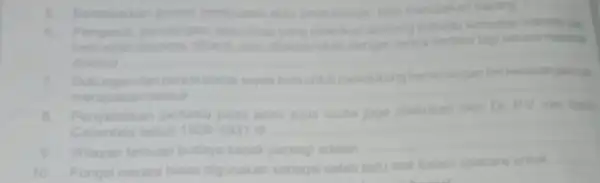 5. Berdasarkan proses pembuatan kain merupakan barang 4. Pengaruh pandangan, atau shap yang diberikan seorang individu terhadap individu an kemudian diterima dituruti atau dengan