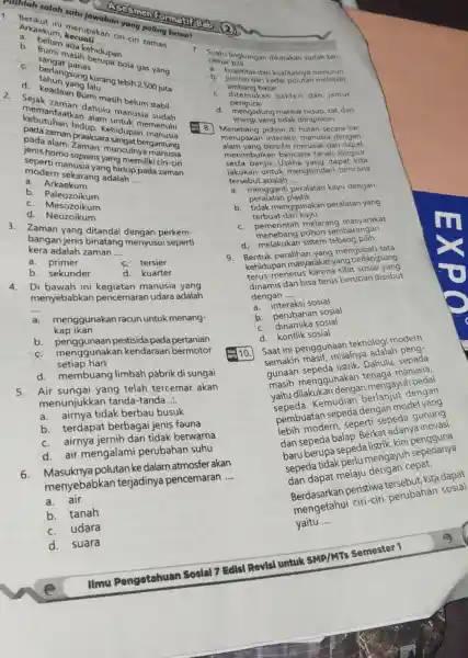 __ cehidupan ASSIment 2 Se keadaan Bumi masih belum stabil 2. badatuhan hidup. Kehidupar memanfaatka dahulu manusia pada zaman praaksare sangat bergantung seperti manusia