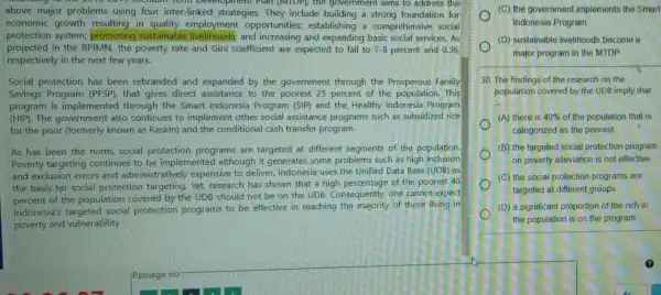 How doing to the Development Plan (MTDP);the government aims to address the above major problems using four inter-linked strategies. They include a strong foundation