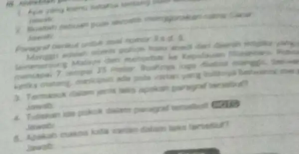 __ on name Canal mencapai 7 rempai 25 ketika matang, merkipun a Tormasuk dalam jenis was apakah paragraf terretion? jawnab __ Jawab __ Jawab