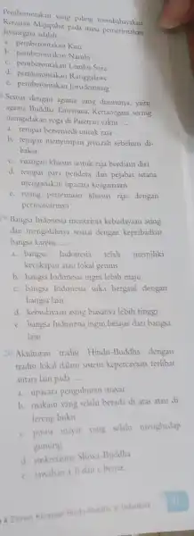 Pemberontakan yang paling membahayakan Kerajaan Majapahit pada masa perbahayakan Jayanegara adalah __ a. pemberontakan Kuti b. pemberontakan Nambi c. pemberontakan Lembu Sora d.Ranggalawe c.