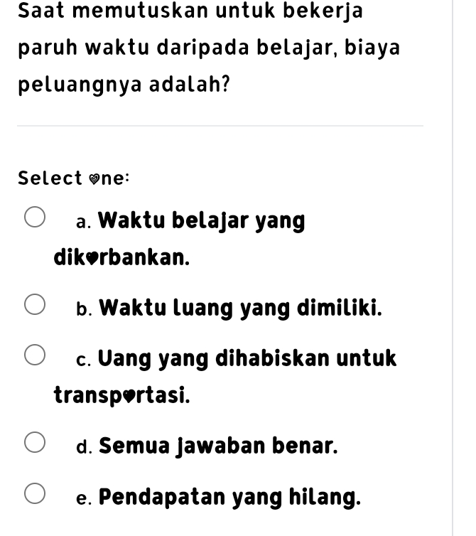 Saat M Emutuskan Untuk Bekerja Paruh Waktu Daripada Belajar,biaya ...