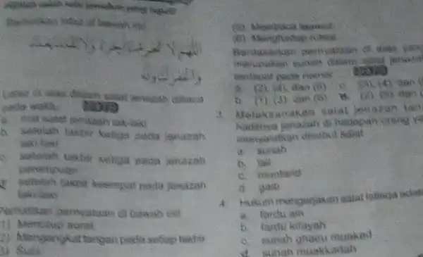 young together beward one salat jenakah dibaca palo wakh, MANS b. selelah taktie katiga pada jenarah look last sebelah takbir kelinga pada jervasan perempuan