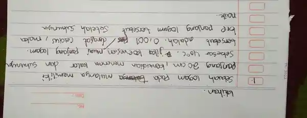 1. Sebuah logam pada mulanya memiliki panjang 20 mathrm(~cm) , kemudian menerima kalor dan suhunya sebesar 40^circ mathrm(C) . jika loevesien, muai panjang logam.