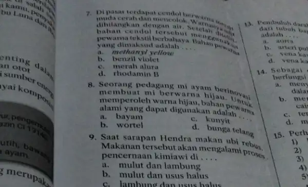 amusalah language bu bu Luna days an enting dalan isumber kompas? azin Ci 19140 ayam. ba merupaka dihilangkan dengan air cendol mencolok warna yang