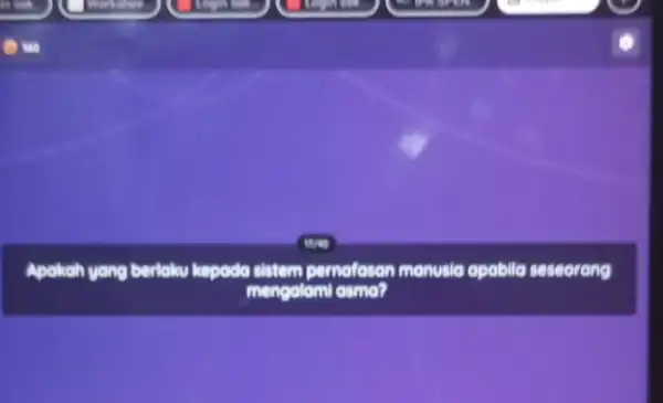 Apakah yang bertaku kepodo clatem comofoson monusla apabila seseorang mengolomi osmo?