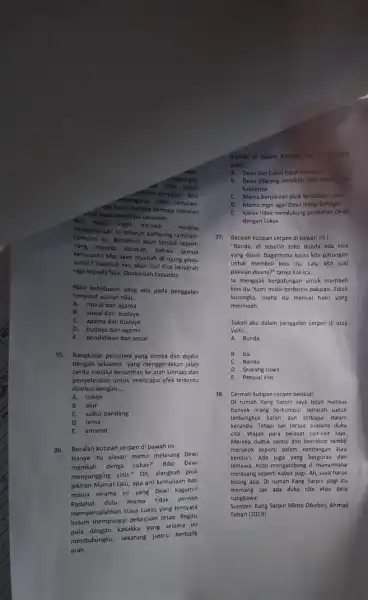 esun. -meganggu tidak boleh camalan-ramalan. Kita erpengaruh oleh ramalan. Kita harus berdoa semora ramalan -dak akan menimpa tasuddin. Aku mereka - mereka menyebarkan ke