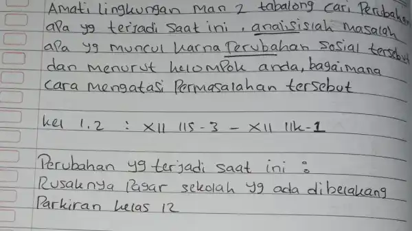 and go to school seat in a coolisis and money han cara mengatasi Pernyataan tersebut kel 1.2 : 115-3-times 11 uk-1 Perubahan ya terjadi