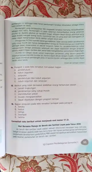 hidro (sistem air kecil). pembangkit ini sehingga tidak heran pembangkit tersebut dinamakan sebagai mikro Pembangkit yang 100 megawatt tersebut diklasifikasikan sebagai mini hidro. Pembangkit