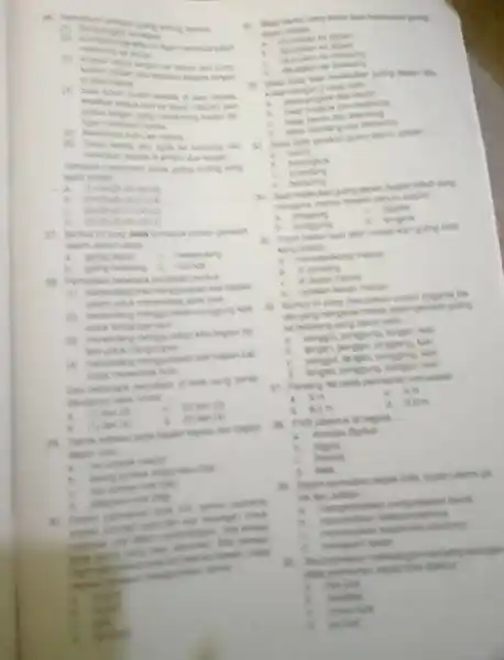 meienting cs dan buy yang menutrong hasan de (B) he samping int dua tangan acialish lenting vang . A. (1) (a) in-minin common a.