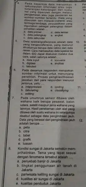 Pada dasarnya data merupakan sekumpulan informasi atau juga keterangan-keterangan dari suatu hal yang diperoleh dengan melalui pengamatan pencarian ke sumber-sumber tertentu. Data yang diperoleh