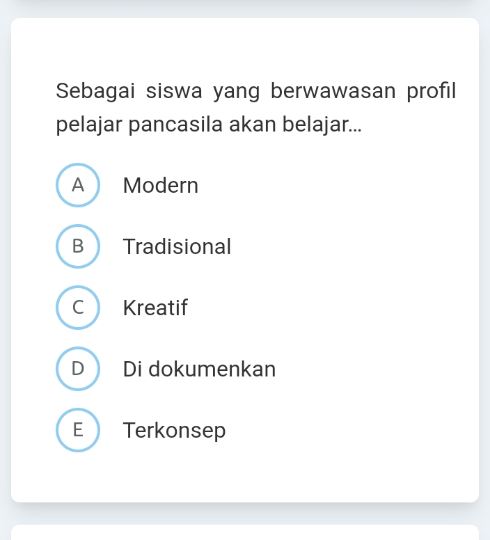 Sebagai Siswa Yang Berwawa San Profil Pelajar Pancasila Akan Belajar ...