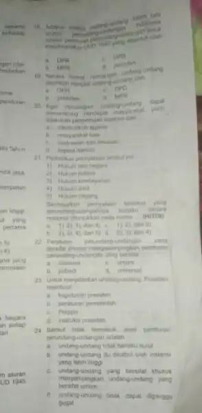 sesama terhadap gan nilai hindarkan IRI Tahun nda jasa, anis yang anusiaan Negara ah setiap lari .... m aturan UD 1945 18. Adapun makna