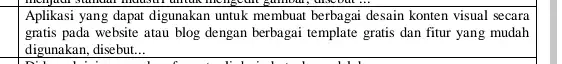 square Aplikasi yang dapat digunakan untuk membuat berbagai desain konten visual secara gratis pada website atau blog dengan berbagai template gratis dan fitur yang