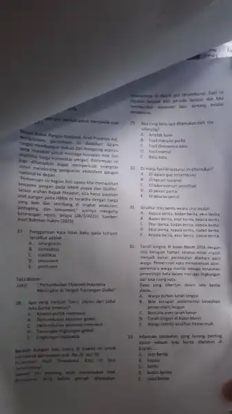 with tels berikut untuk menjawab soal Pangan Nasional, Arief Prasetyo Adi. membangun diskusi dan menjaring aspirasi pertemuan ini diadakan dalam stabilites harga komoditas pangan