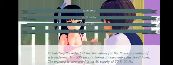 220V.50Hz 240V, 240Hz calculating the output at the secondary for the Primary winding of a transformer has 500 turns whereas its secondary has 5000