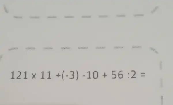 moons soccers costoo donoto cosolo occoos 121times 11+(-3)-10+56:2=