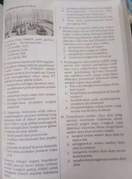 perhatikan gambar berikut! merupakan yang tampak pada gambar __ dan berasal dari __ Seudati; Aceh A. tari Saman; Aceh b. tari Kecak:Bali d. tari