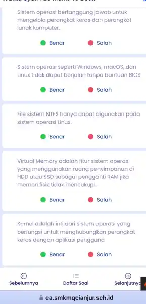 Sistem operasi bertanggung jawab untuk mengelola perangkat keras dan perangkat lunak komputer. Salah Sistem operasi sepert Windows, macos, dan Linux tidak dapat berjalan tanpa