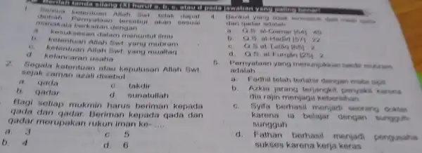 1 Semua ketentuan All in Swi tidak dapat Britah tand a giano cs huan a, D.your penc diobah Pernyataan forsebu I akan sesual manakala