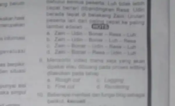 ang belum sakarihan! mengakan is informasi oevaluasi es berpike Ian situasi punyai sisi aka simpul -I worker dahular semua tepat bertan dibandine berada tepat