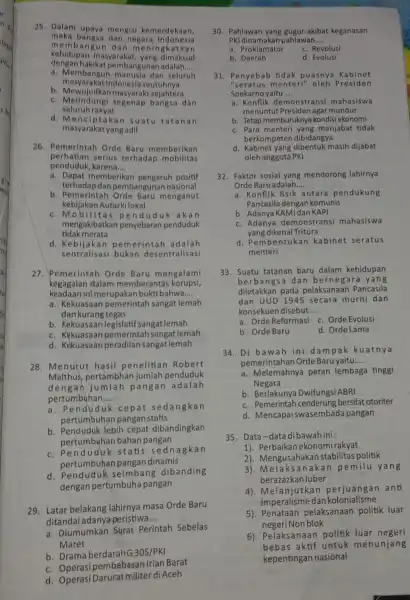 go wu 25.Da Iam up aya m engis kemerdekaan, lapal memb angun dan m eningkatkan maka bang isa da n nee ara Indonesia kehidupan