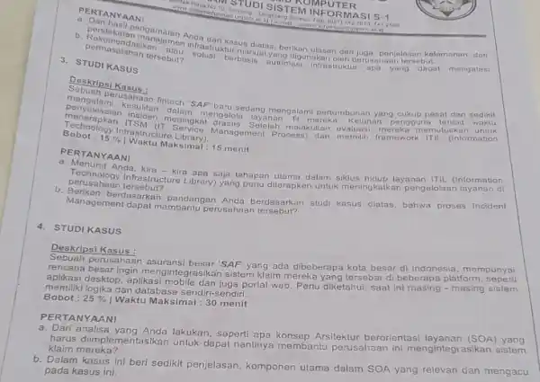 PERTANYAAN! permasalahan tersebut Rekompokan manalemen indonesia diatas struktur manusia, berikan ulasan dan juga ponjelasan kelemahan dan tersebut solusi turmanual yang digu ulasan mengatasi 3.