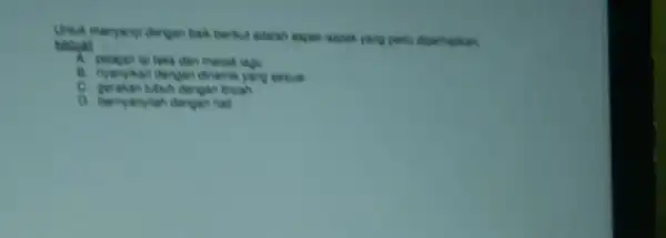 Untuk menyanyi dengan bas berkut adalah aspek-aspek yang perlu diperhatikan Nowal __ a Nani lai teks dan melod lagu setual C. gerakan Mouh dengan