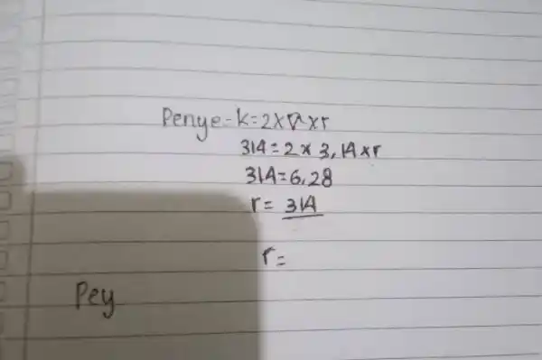 " Penye "=k=2xx r xx r 314=2xx3","14 xx r 314=6","28 r=314 r= Pey