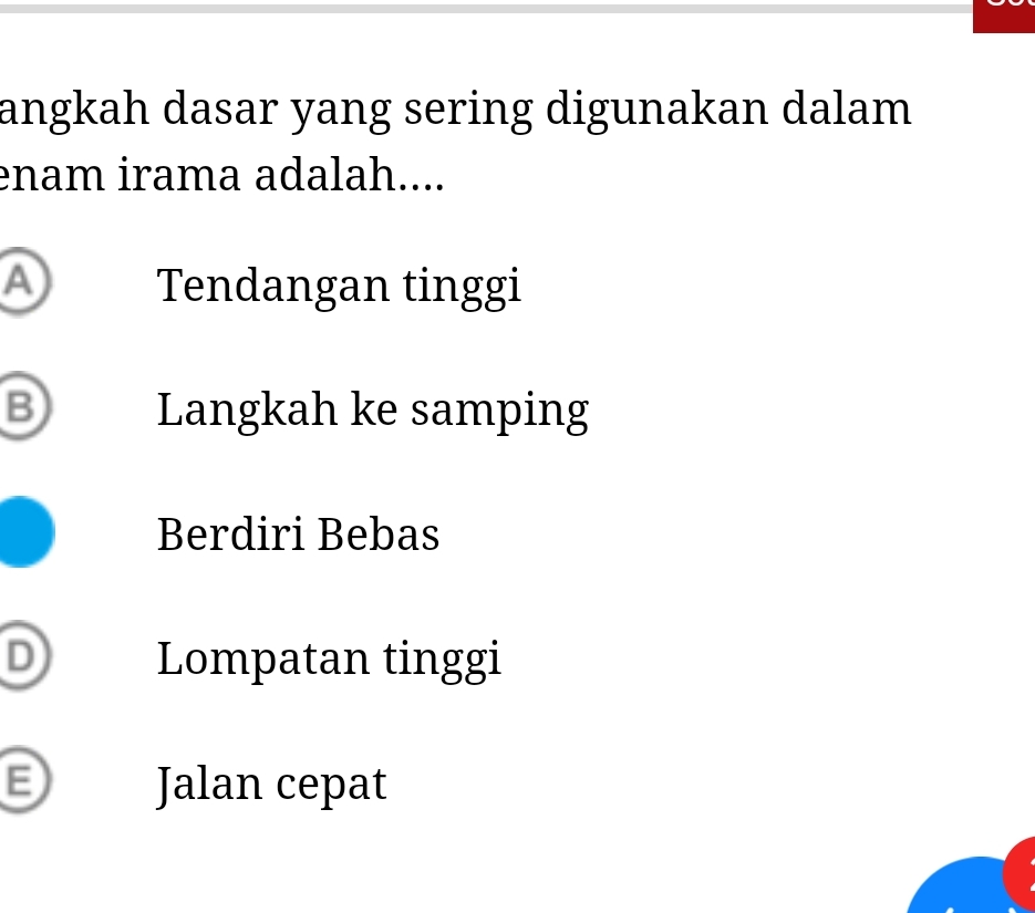 Angkah Dasar Yang Sering Digunakan Dalam Enam Irama Adalah.... A ...