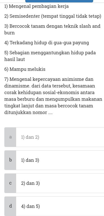 Mengenal Pembagian Kerja Semisedenter (tempat Tinggal Tidak Tetap ...